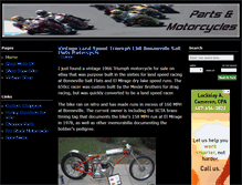 Tablet Screenshot of partsandmotorcycles.com