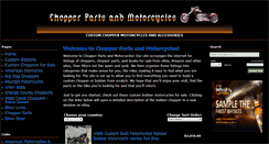 Desktop Screenshot of chopper.partsandmotorcycles.com