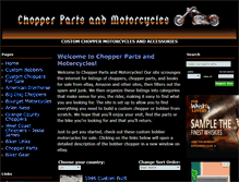 Tablet Screenshot of chopper.partsandmotorcycles.com