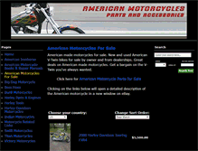 Tablet Screenshot of american.partsandmotorcycles.com
